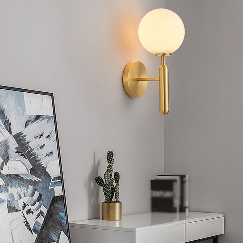 Lumière de boue en verre moderne Lumière Sconte Créative Creative Wall Lightture pour chambre à coucher