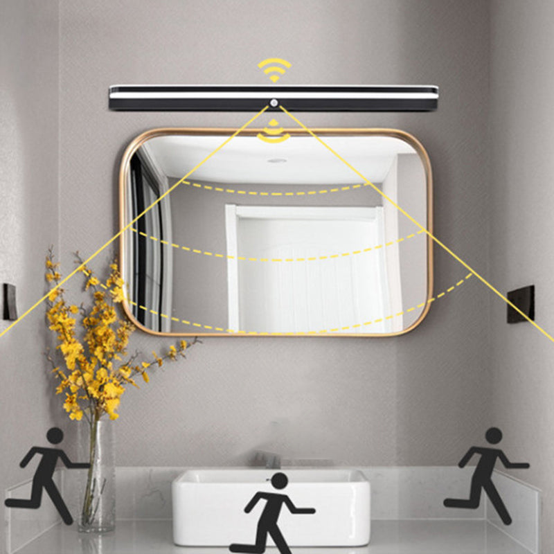 Luminaire d'applications linéaires de style moderne LED Mur en métal lumineux avec induction du corps