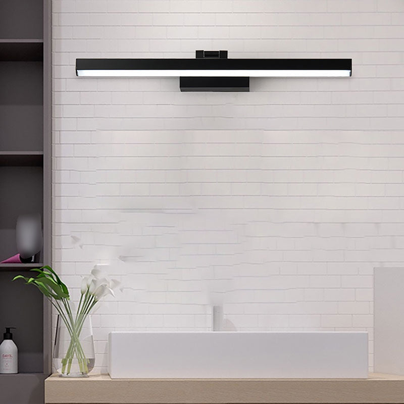 Éclairage mural de forme de style moderne Mémale 1 lumière lumineuse Lumière pour salle de douche