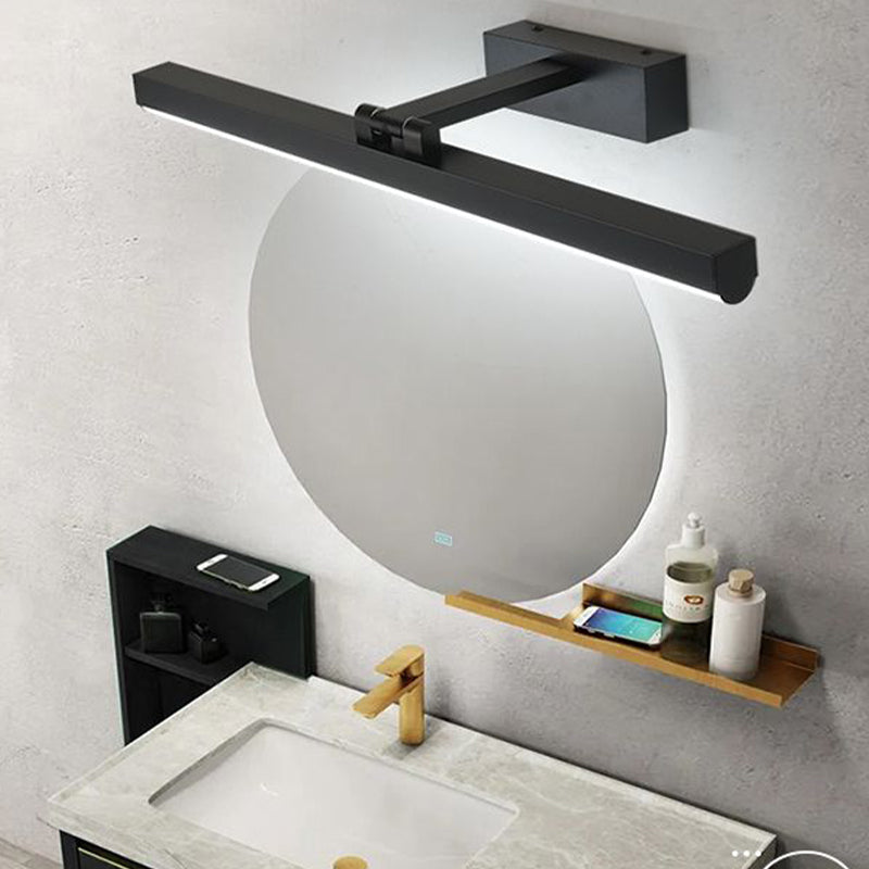 Éclairage mural de forme de style moderne Mémale 1 lumière lumineuse Lumière pour salle de douche