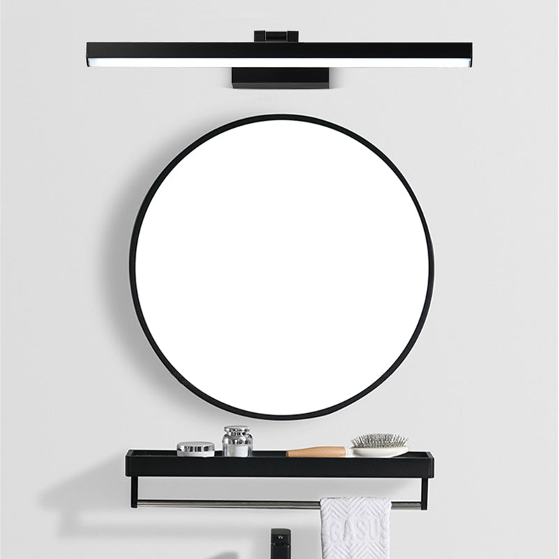 Éclairage mural de forme de style moderne Mémale 1 lumière lumineuse Lumière pour salle de douche