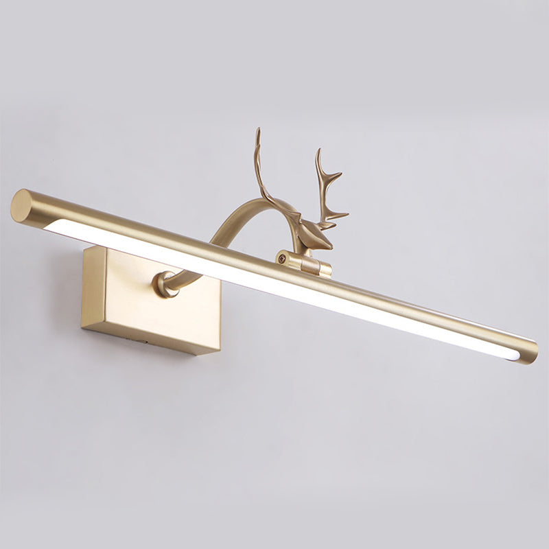 Stron de style postmoderne Galerie murale en métal 1 lumière de lumière Lumière pour la salle de bain