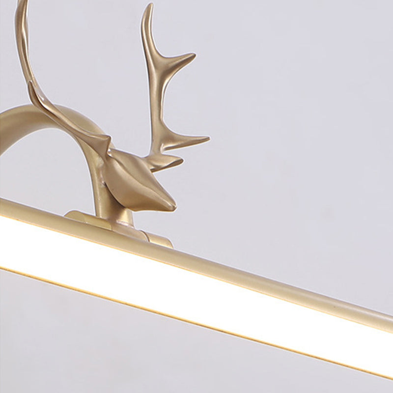 Stron de style postmoderne Galerie murale en métal 1 lumière de lumière Lumière pour la salle de bain