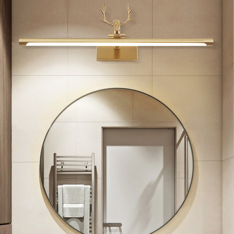 Stron de style postmoderne Galerie murale en métal 1 lumière de lumière Lumière pour la salle de bain