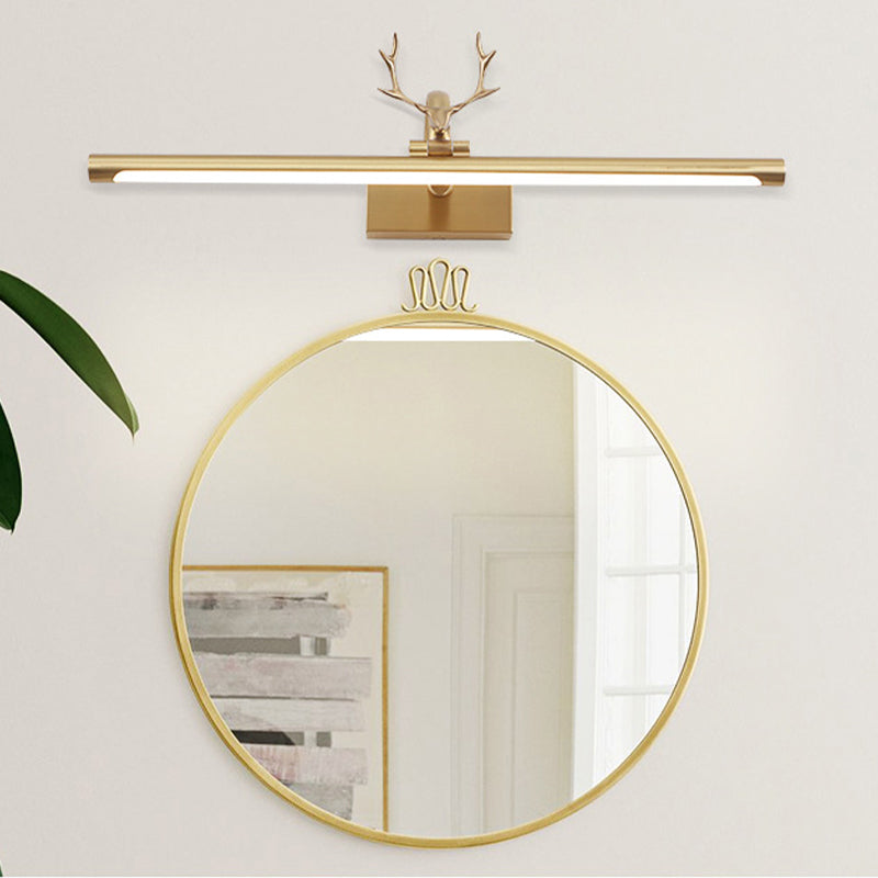 Stron de style postmoderne Galerie murale en métal 1 lumière de lumière Lumière pour la salle de bain