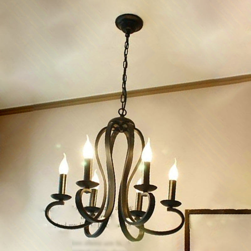 Unieke vorm hanger kroonluchters eigentijdse metalen kroonluchter verlichtingsarmaturen
