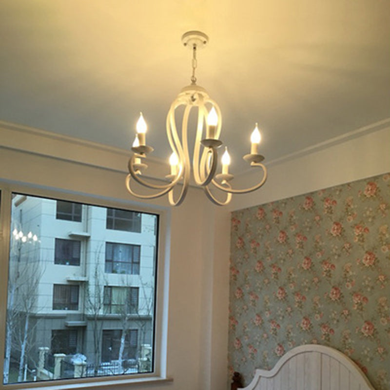 Unieke vorm hanger kroonluchters eigentijdse metalen kroonluchter verlichtingsarmaturen