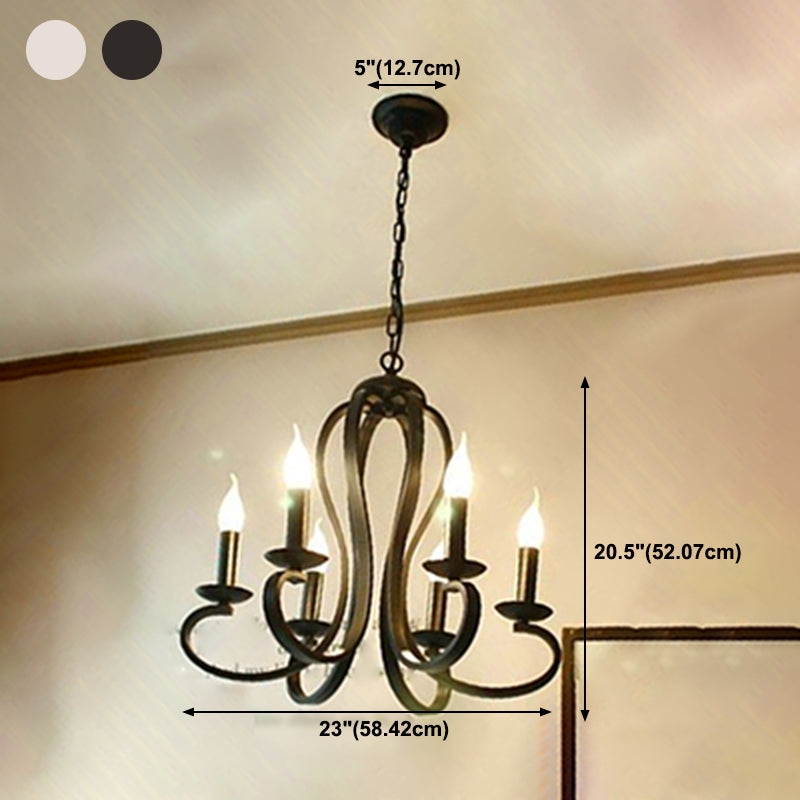 Unieke vorm hanger kroonluchters eigentijdse metalen kroonluchter verlichtingsarmaturen