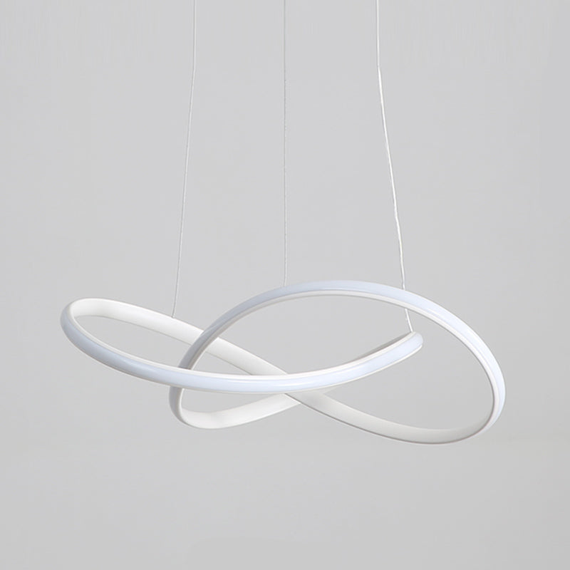 Lustre moderne en forme de lustre en métal léger 1 lustre léger lustre d'éclairage