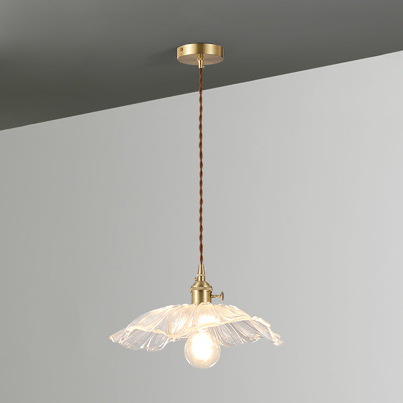 Accesorio de iluminación colgante de vidrio estilo de iluminación colgante de estilo moderno para sala de estar