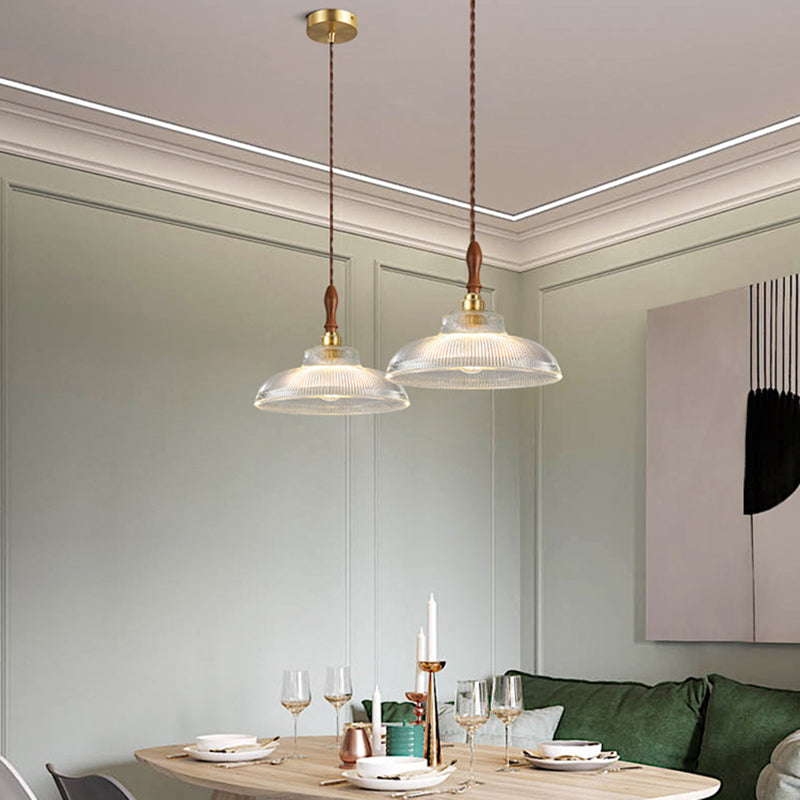 Accesorio de iluminación colgante de vidrio estilo de iluminación colgante de estilo moderno para sala de estar