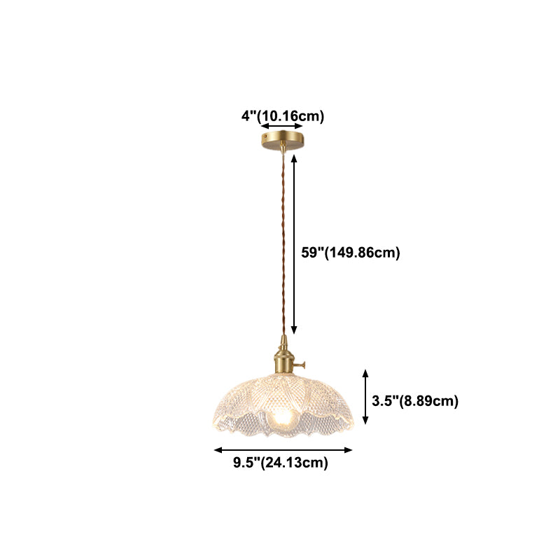 Accesorio de iluminación colgante de vidrio estilo de iluminación colgante de estilo moderno para sala de estar