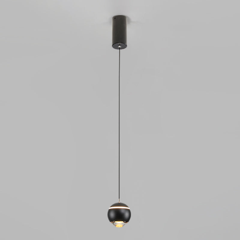 Postmoderne Aluminium -Anhänger Light Globe LED Hanging Anhänger für Schlafzimmer