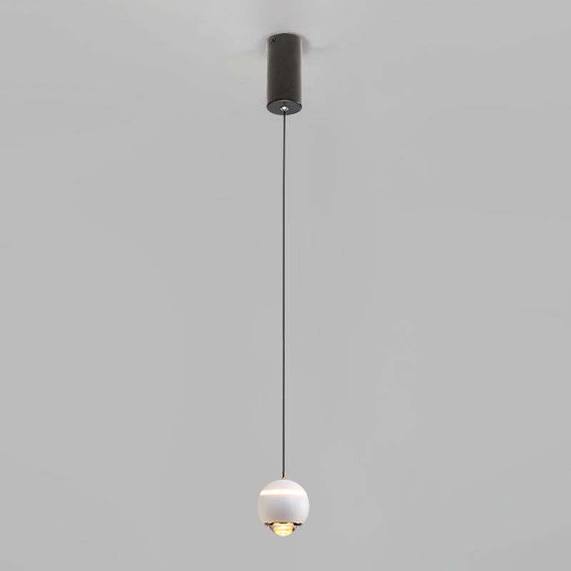 Postmoderne Aluminium -Anhänger Light Globe LED Hanging Anhänger für Schlafzimmer