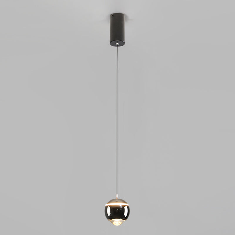 Postmoderne Aluminium -Anhänger Light Globe LED Hanging Anhänger für Schlafzimmer