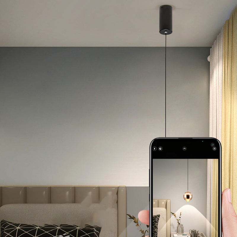 Postmoderne Aluminium -Anhänger Light Globe LED Hanging Anhänger für Schlafzimmer