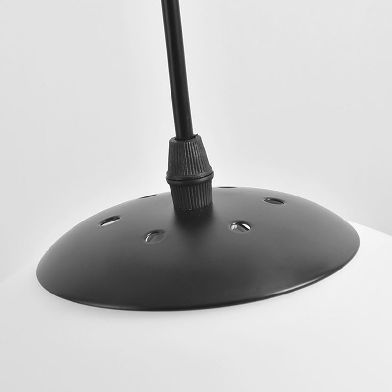 Moderner Stil Kugelform Pendelleuchte Glas 1 Licht anheizen Licht für Esszimmer