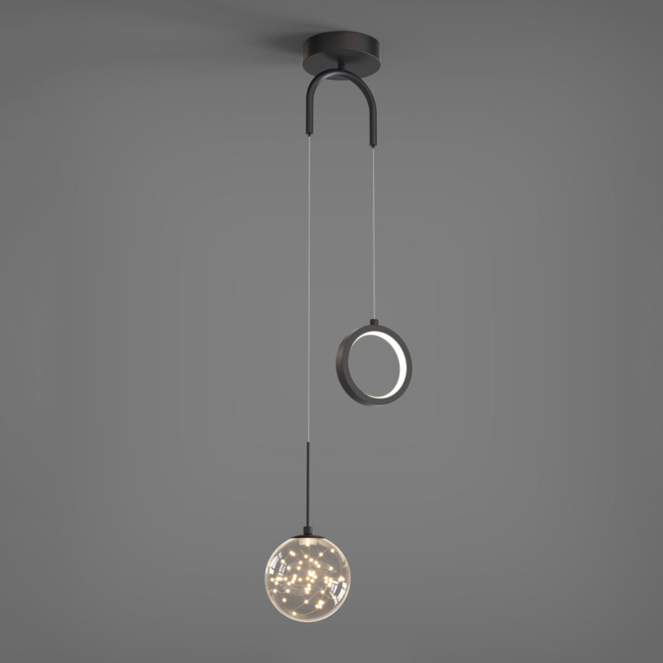 Sferische hanglampen Hedendaagse stijl metalen hanglampverlichtingsarmaturen