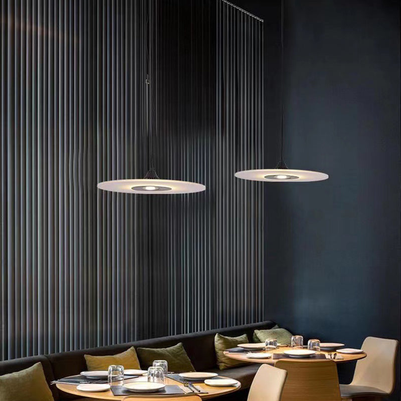 Nordic-stijl hangende plafondlicht metalen led hangende lamp armatuur