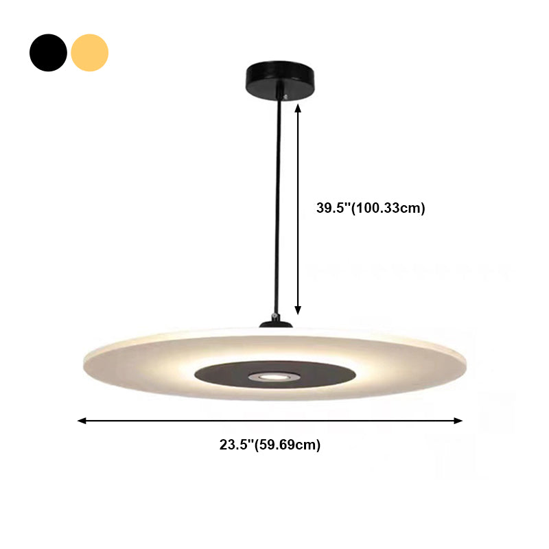 Nordic-stijl hangende plafondlicht metalen led hangende lamp armatuur