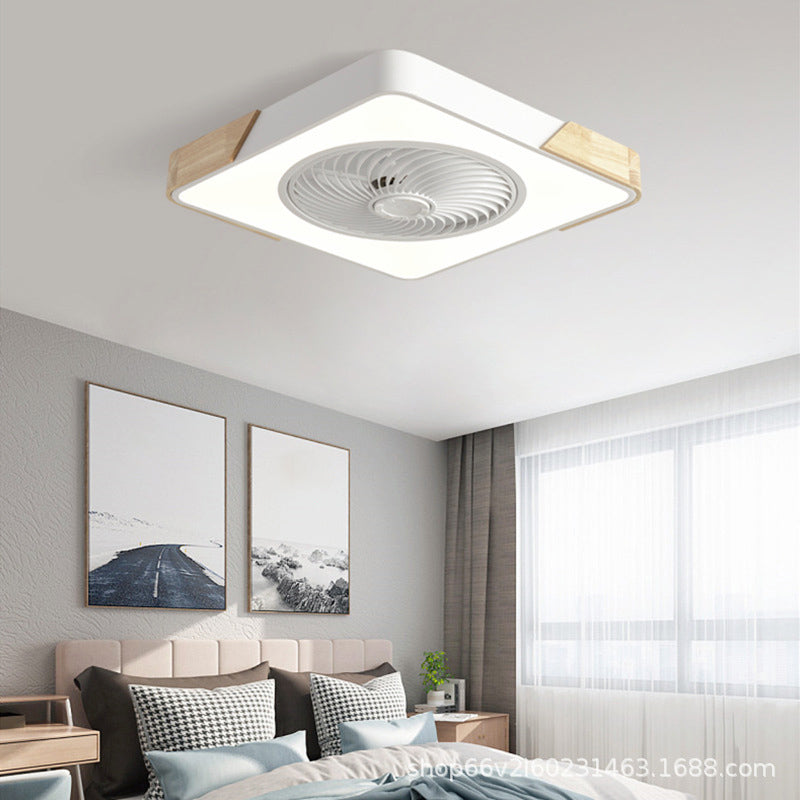 Ventilateur de plafond de style moderne Light à 1 lumière LED MONT PLAGE LEU