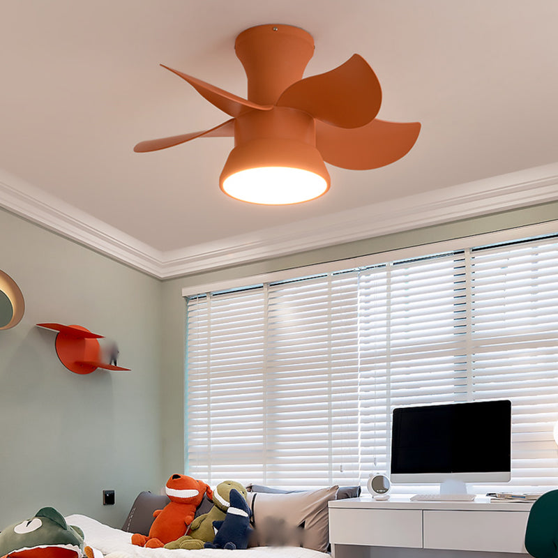 Éclairage de ventilateur de plafond de style moderne 1 Éclair de ventilateur de plafond léger pour la chambre des enfants