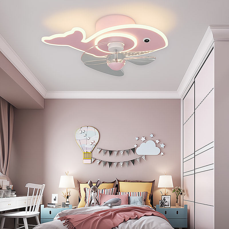 CHLIDREN STILO STILO DI SFACCOLA LIGHT LIGHT LED Montaggio Affermata Light con ombra acrilica per la stanza per bambini