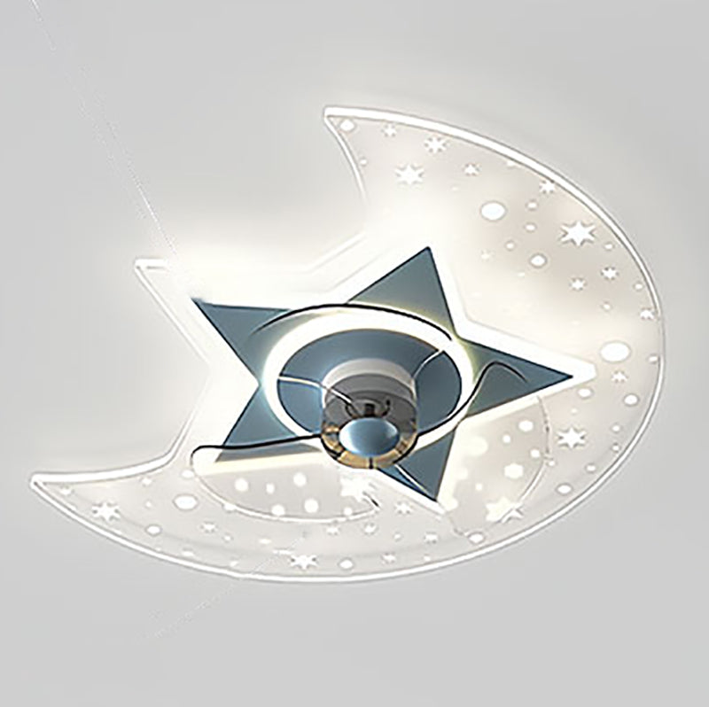 CHLIDREN STILO STILO DI SFACCOLA LIGHT LIGHT LED Montaggio Affermata Light con ombra acrilica per la stanza per bambini