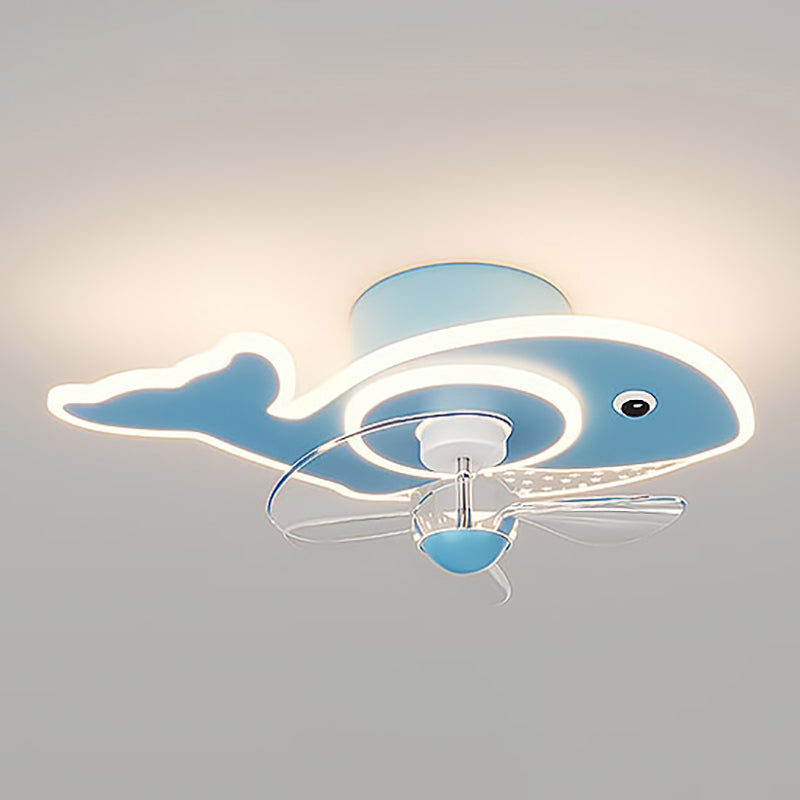 CHLIDREN STILO STILO DI SFACCOLA LIGHT LIGHT LED Montaggio Affermata Light con ombra acrilica per la stanza per bambini