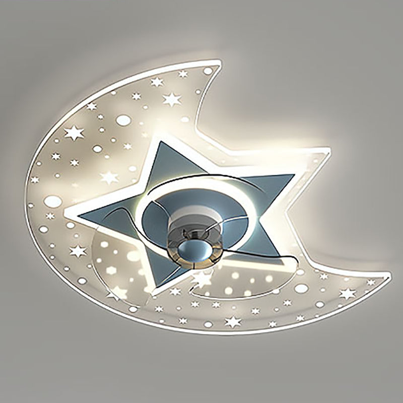 CHLIDREN STILO STILO DI SFACCOLA LIGHT LIGHT LED Montaggio Affermata Light con ombra acrilica per la stanza per bambini