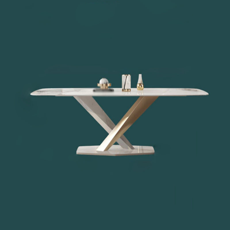 Glam Style Sintered Stone Dining Set 1/4/5/7/9 Pieces Dining Set