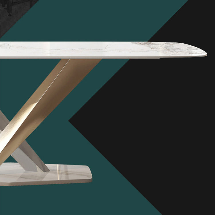 Glam Style Sintered Stone Dining Set 1/4/5/7/9 Pieces Dining Set