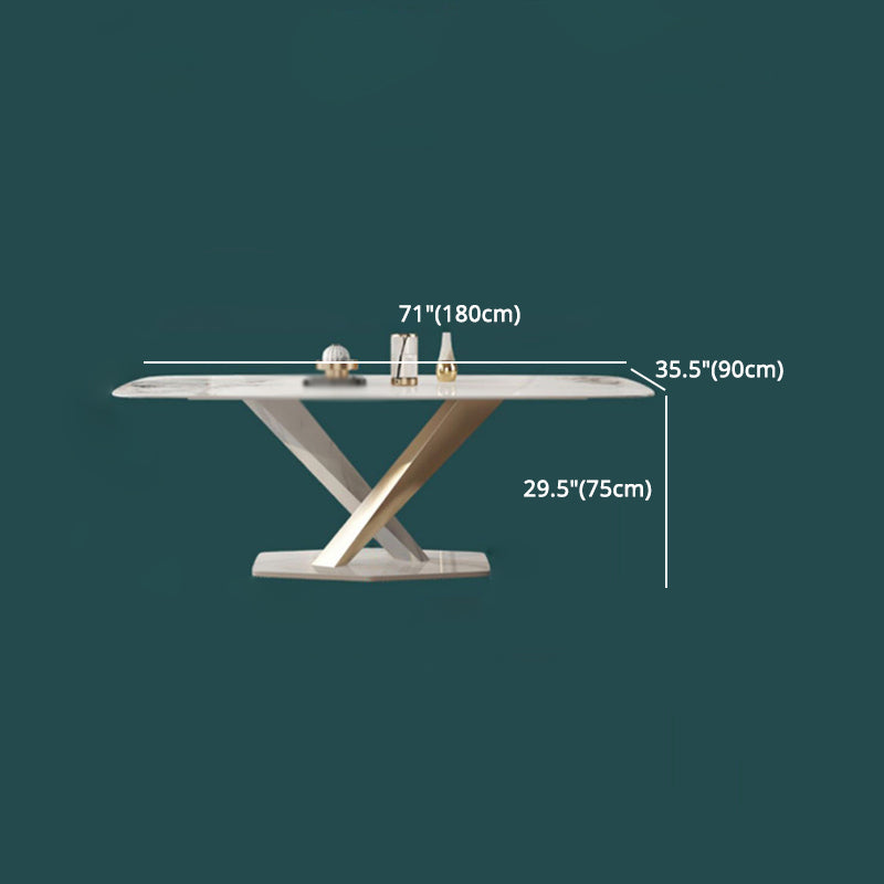 Glam Style Sintered Stone Dining Set 1/4/5/7/9 Pieces Dining Set