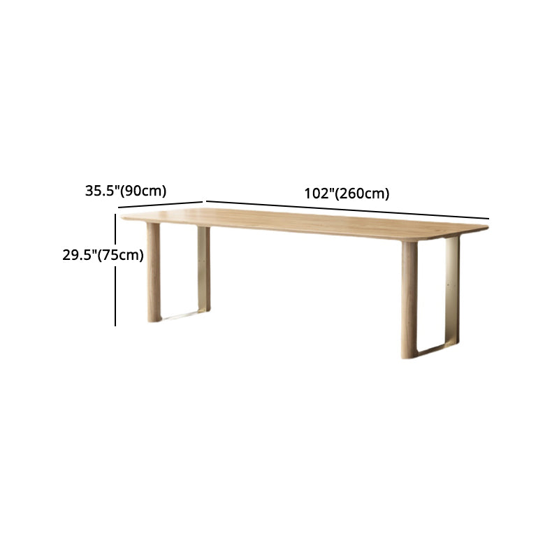 Modern Solid Wood Dining Table Set 1/4/5/7 Pieces Dining Set for Home Use