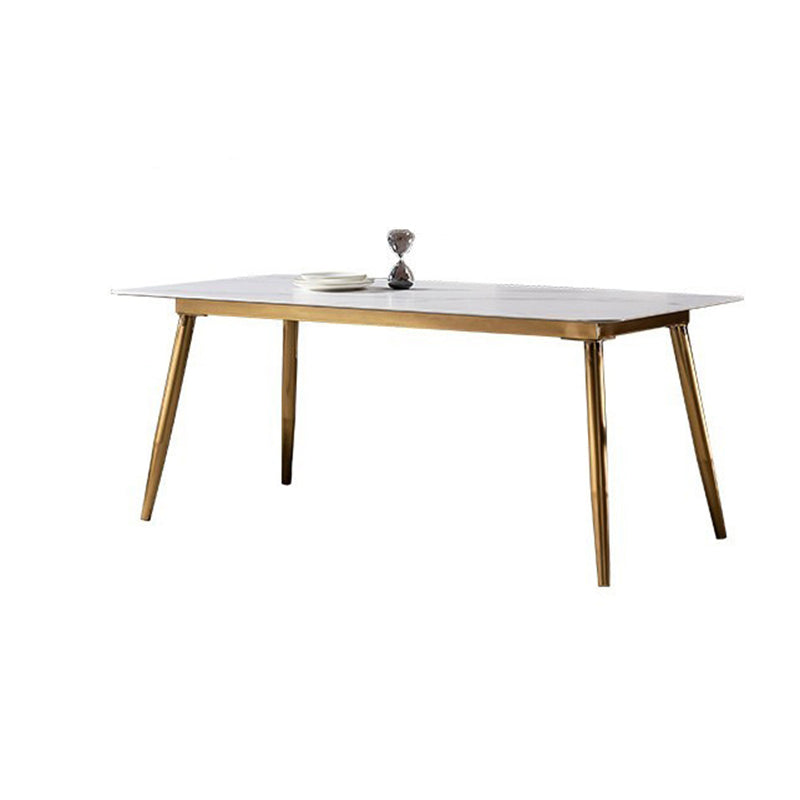 Glam Style Sintered Stone Dining Set 1/2/5/7 Pieces Dining Set for Dining Areas