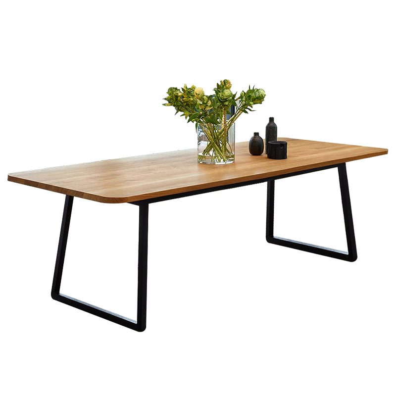 Modern Solid Wood Dining Table Set 1/2/3/5 Pieces Dining Set for Home Use