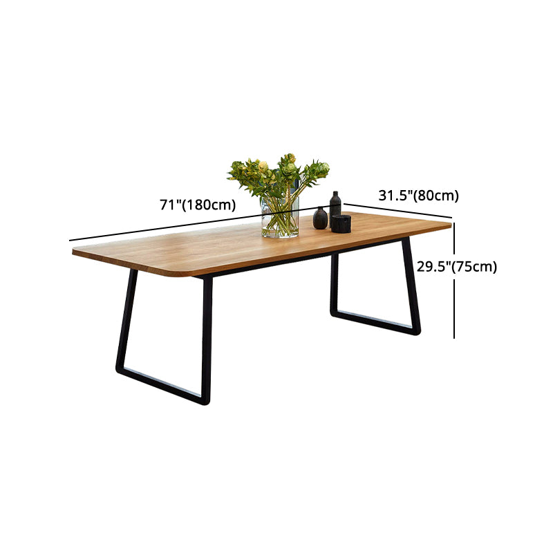 Modern Solid Wood Dining Table Set 1/2/3/5 Pieces Dining Set for Home Use