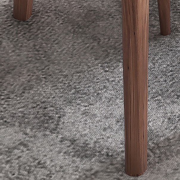 Modern Sintered Stone Top Dining Set 1/4/5/7 Pieces Walnut Dining Table with Chairs