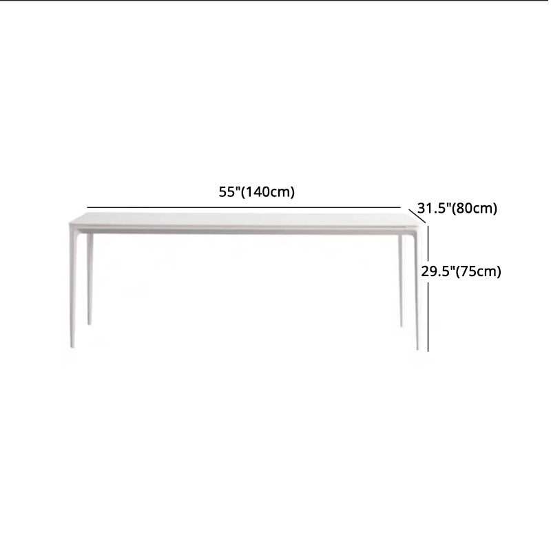 Modern Sintered Stone Dining Table Set 1/4/5/7 Pieces Dining Set for Kitchen