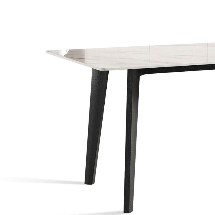 Contemporary Style Sintered Stone Dining Table Set 1/4/5/7 Pieces Dining Set for Home