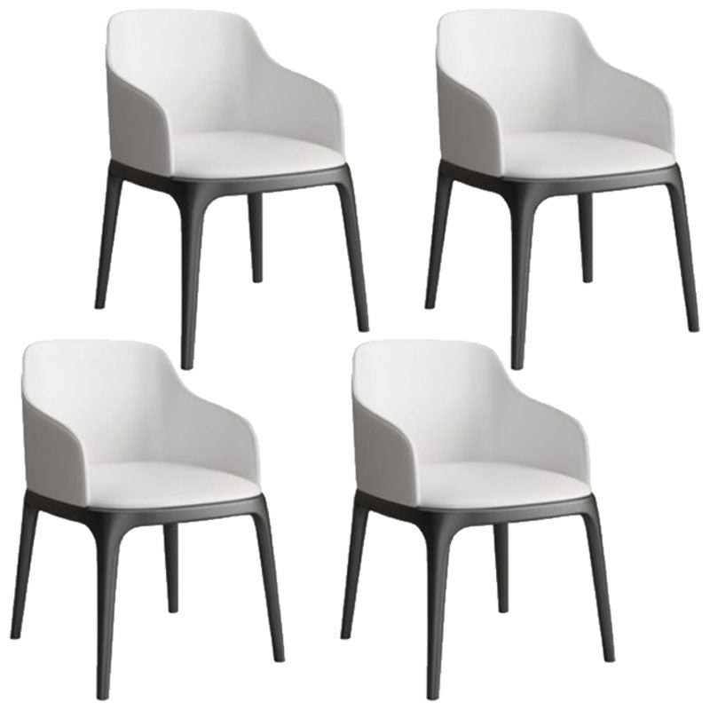 Glam 1/4/6 Pieces Dining Set Round Stone Dining Table for Dining Room