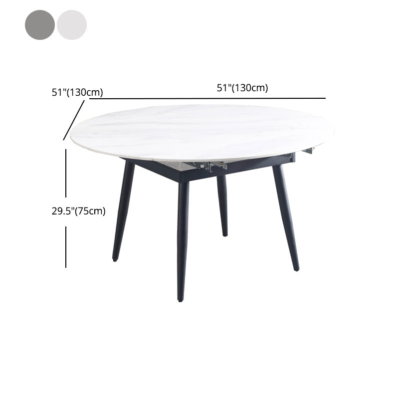 Modern Style 1/2/5/6/7 Pieces Dining Room Set Round Dining Table Set