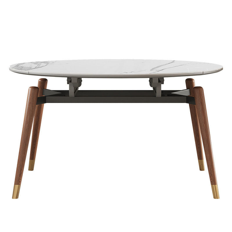 Modern Style 1/4/5/6/7/11 Pieces Dining Room Set Round Dining Room Table Set
