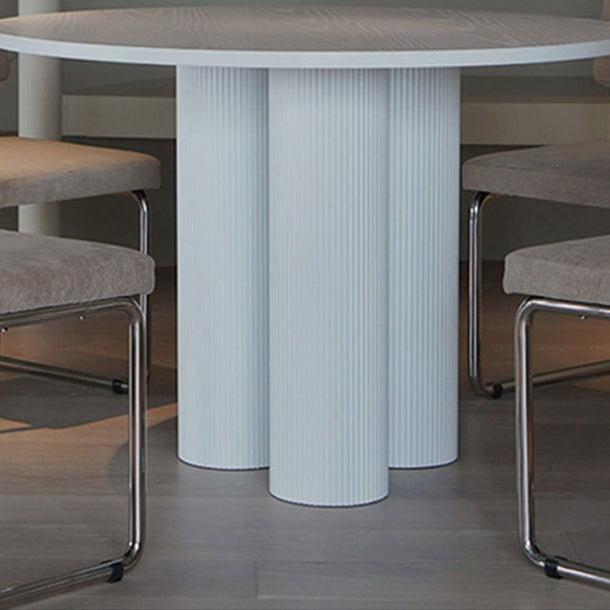 Living Room Contemporary Dining Table Round Dining Table with Pedestal Base