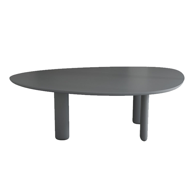 Oval Tripod Base Dining Table Solid Wood Modern Kitchen Dinner Dining Room Table