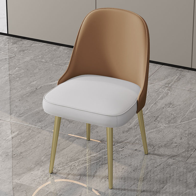 Glam 1/7 Pieces Dining Set Circular Stone Dining Table for Kitchen