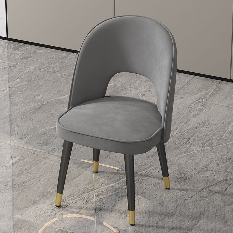 Glam 1/7 Pieces Dining Set Circular Stone Dining Table for Kitchen