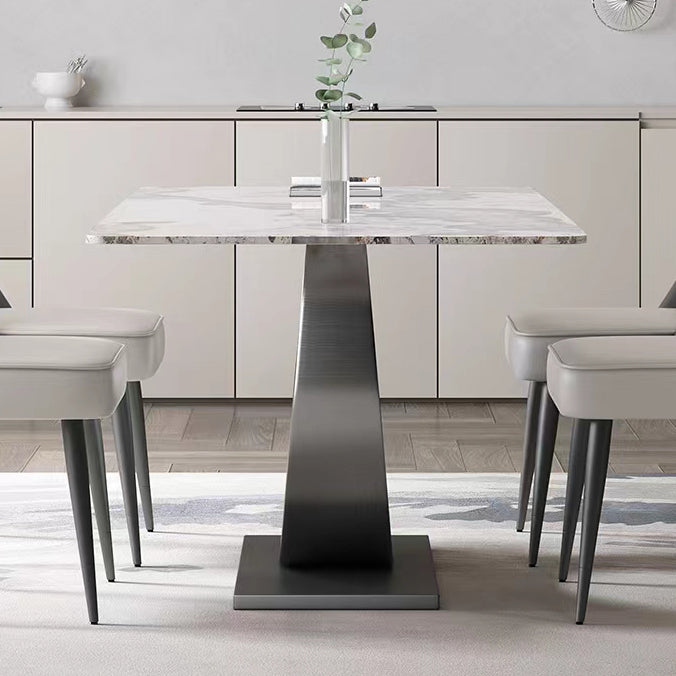 Designer Style Sintered Stone Top Dining Set 1/2/4/5/7 Pieces Dining Table with Chairs