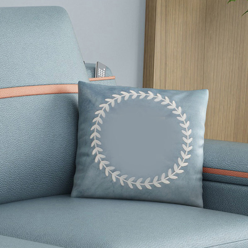 4-seat Cushion Back Sofa 109"L x 65"W x 35.5"H Recessed Arm Sectional with Storage