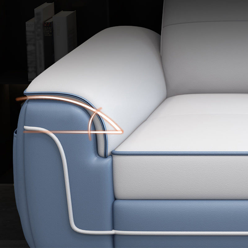 110.24"L x 59.06"W x 33.46"H 4-seat Sofa Cushion Back Sectionals with Storage